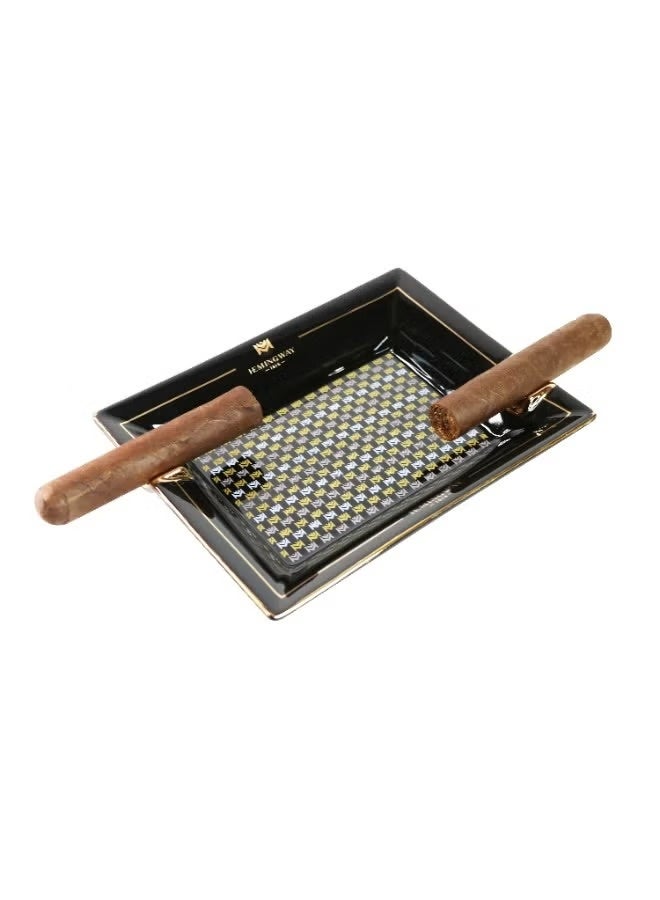 Hemingway Special Edition Ceramic Cigar Ashtray, Elegant Living Room Decor Ash Tray, Perfect Gift for Men - Image 3